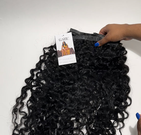 Clip In Extensions: Luxury Water Curly