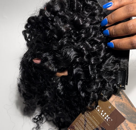 Clip In Extensions: Luxury Water Curly