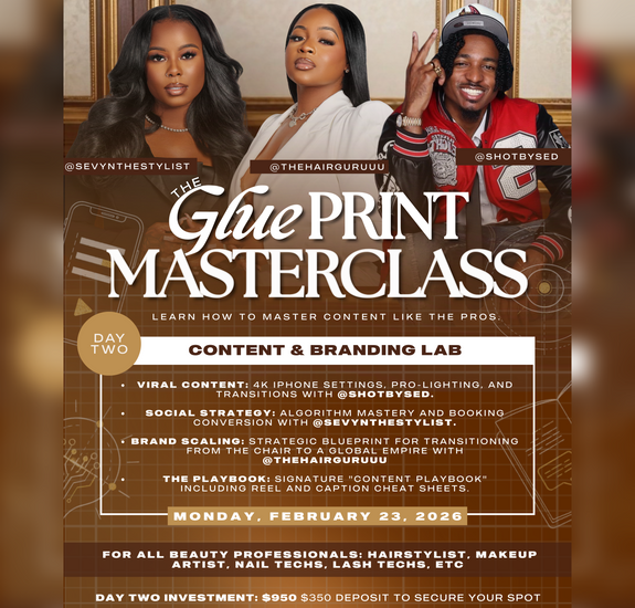 THE GLUEPRINT: Quickweave X Marketing & Content Masterclass